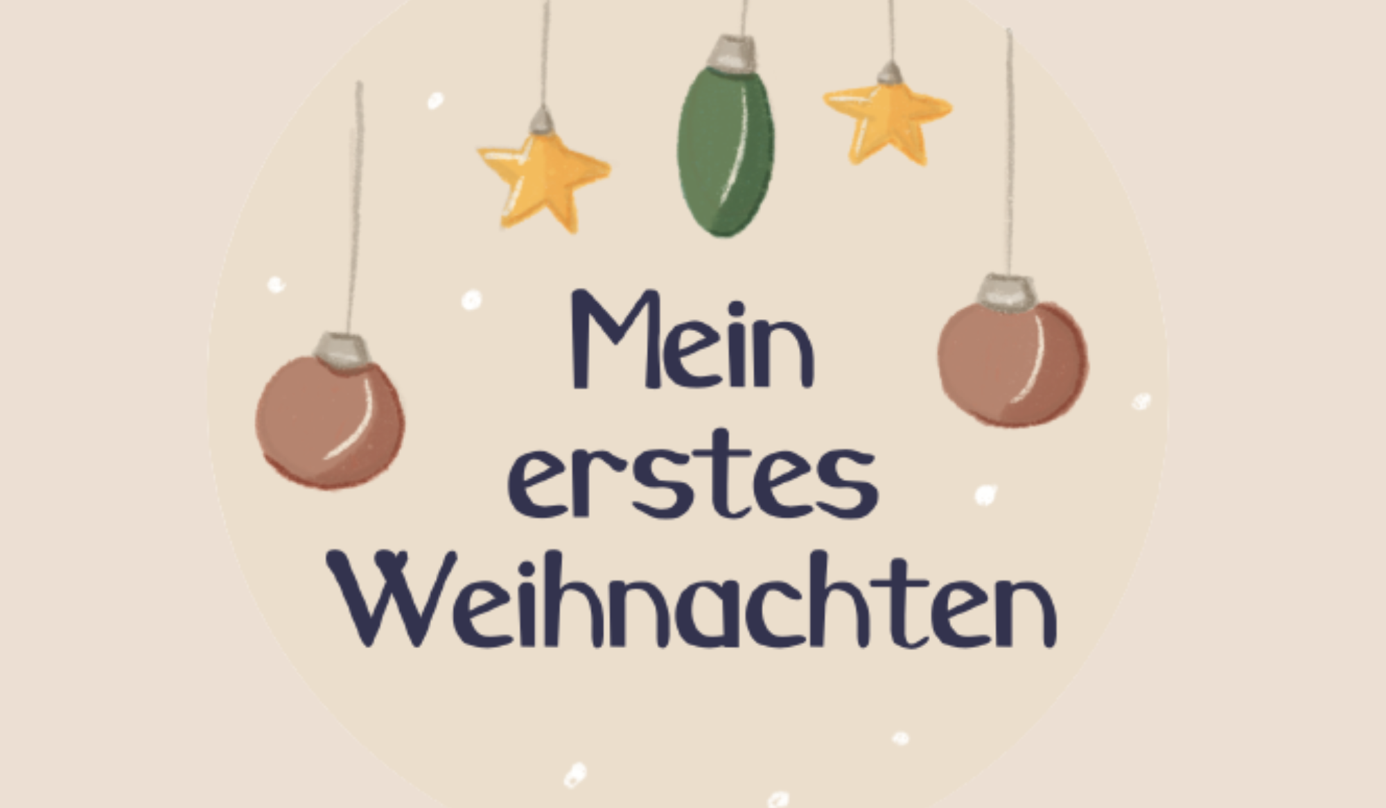 Geschenkideen fürs erste Weihnachten mit Baby