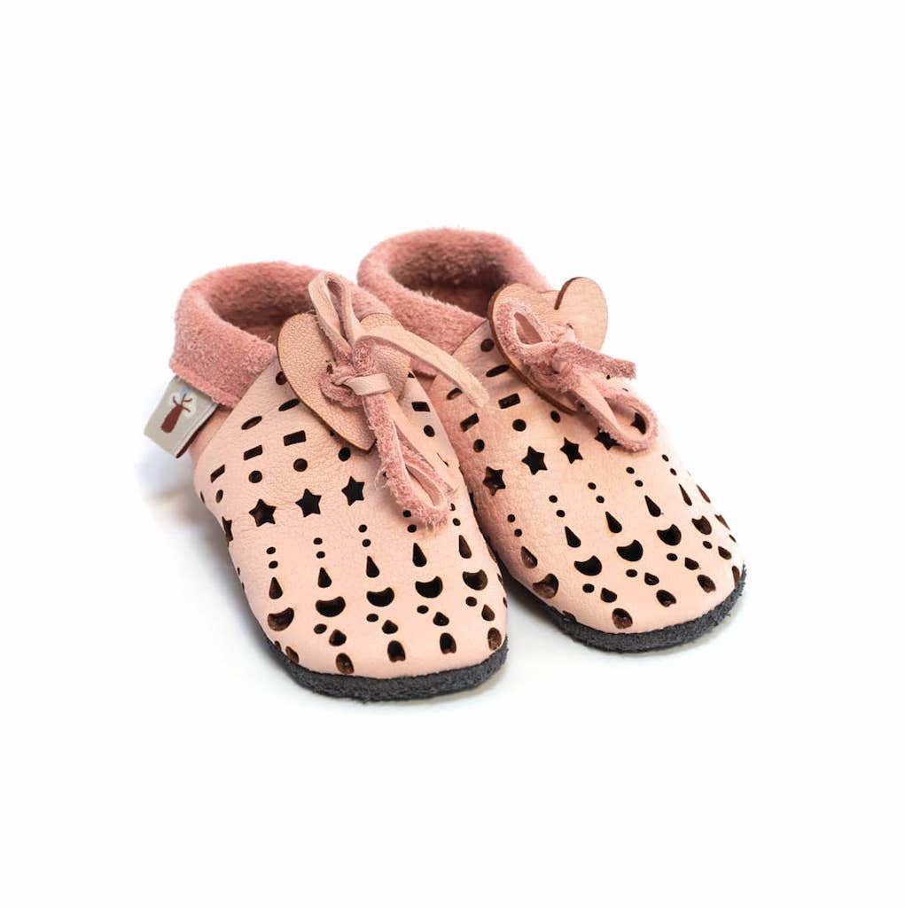 Baobaby Krabbelschuhe Dots Rosa