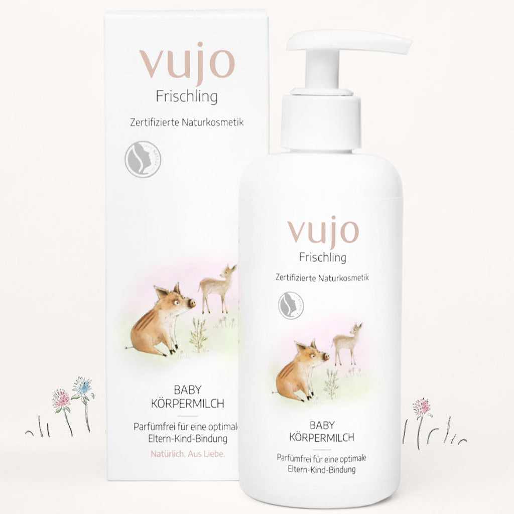 vujo Frischling Baby Körpermilch 250ml